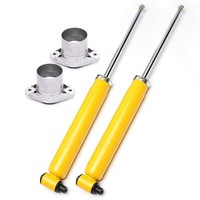 TA Sport-StoßDÄMpfer 2X GAS Hinten HA + Domlager Audi A6 4B C5, Passat 3B