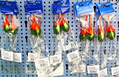 10er Set Zebco Strömungsposen HF Je 2 St. 5g/6g/7g/8g/10g Feststell-Stipp-Posen 