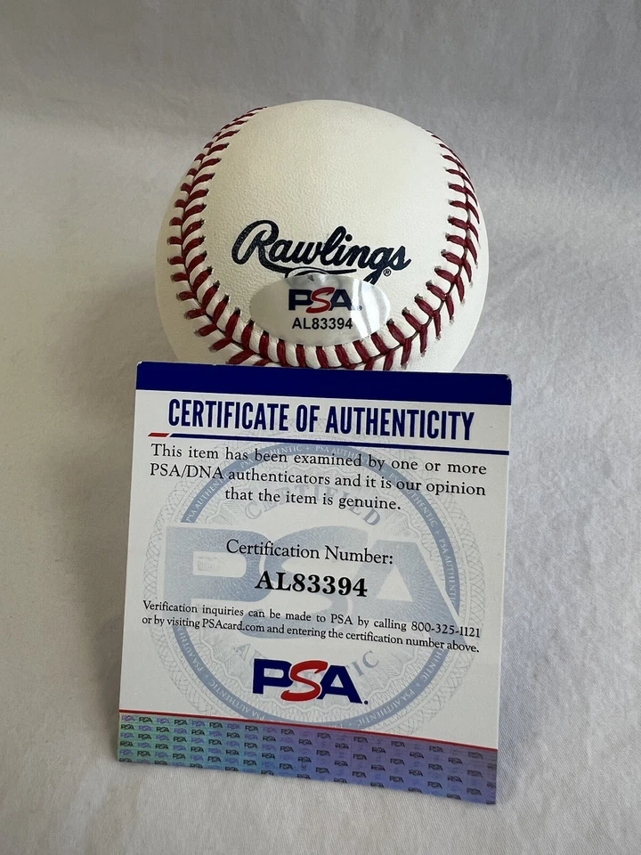Steve Pearce Toronto Blue Jays Signed Autograph 2018 WS MVP Baseball PSA COA - Image 3 of 4