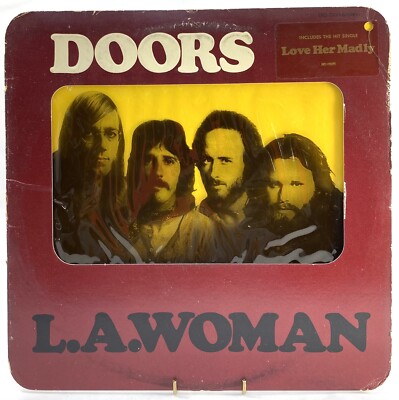 DOORS L.A. WOMAN 1971 LP EXC- Vinyl Record PROMO Pitman Hype