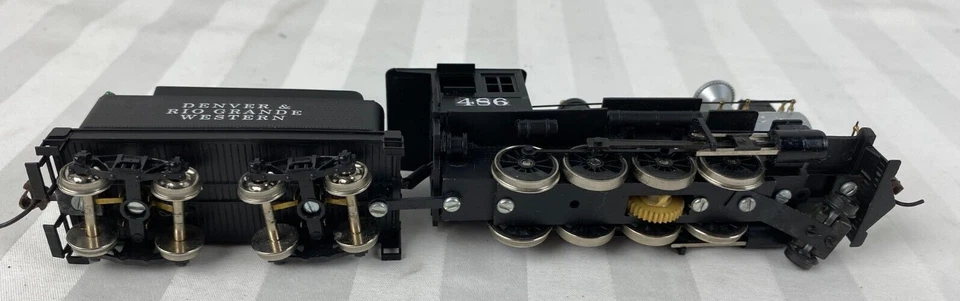 Roundhouse #275 HO RTR  Old Timer Consolidation D&RGW Locomotive Tender Model - Image 4 of 4