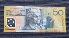 AUSTRALIA $50 2005 LAST PREFIX Polymer Banknote JC05 533670