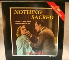 Laserdisc Y  Nothing Sacred  Carole Lombard Fredric March Charles Winninger 3M
