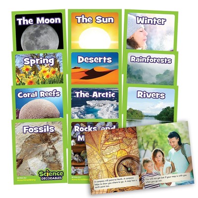 Junior Learning Science Decodables Phase 4 Non-Fiction 12 Books JRLBB102