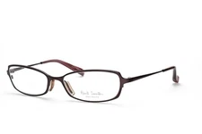 Paul Smith Eyeglasses Burgundy Frame New Authentic Titanium 188 PL 51-16-130