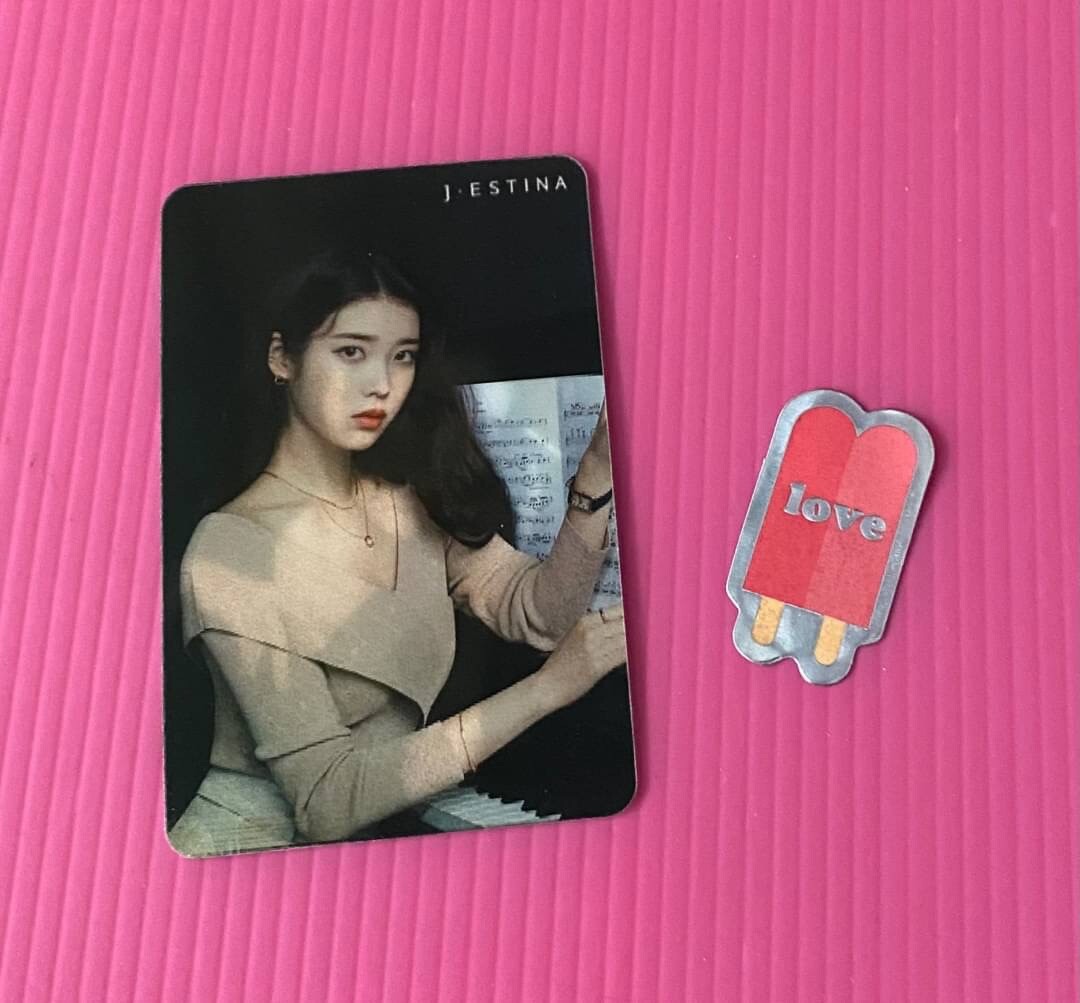 IU Lee Official x J.ESTINA Limited Photocard KPOP ONLY 100 EXIST
