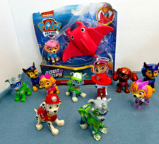 Paw Patrol Lot of 10 Action Figures  Aqua Pups Skye NEW IN PKG