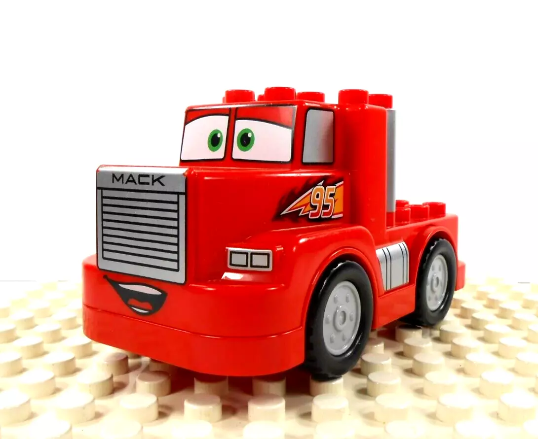 Lego Duplo Item Mack the Semi Cars red w red base eBay