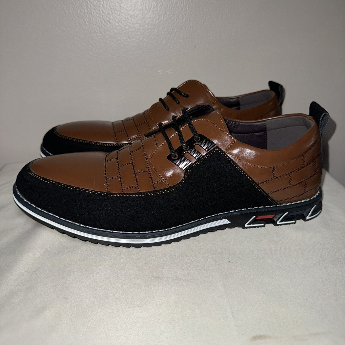 ?Gatsby, Men Size 13.5, Free Oxford Derby Orthopedic Leather Shoes, Color Brown Old Town™ All Day Comfort Leather Boot – GatsbyShoes main image 4