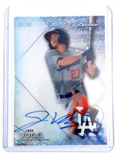 2021 Bowman Sterling Jake Vogel, Autograph 82/99, Dodgers