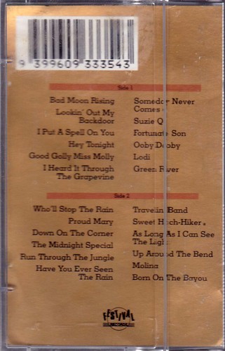 CREEDENCE CLEARWATER REVIVAL 21st Anniversary - Cassette - Tape SirH70 - Picture 2 of 2