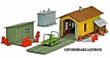 HO Scale TRACKSIDE MAINTENANCE BUILDING KIT Model Power 408