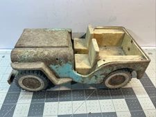 Vintage 1965 Tonka Toys Outdoor Living Jeep Runabout #2140 BARN FIND PATINA