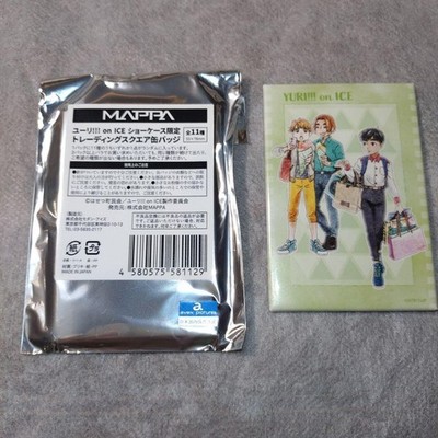 Yuri!!! auf ICE MAPPA Showcase Limited Square Can Badge