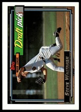 1992 Topps #369 Steve Whitaker Gold