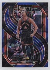 2024 Panini Select Premier Level Blue Cracked Ice Prizm Scottie Barnes #125 1fa4
