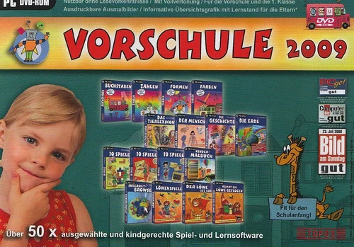 Vorschule 2009 PC Lernsoftware Topos