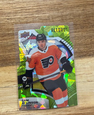 2021-22 Upper Deck Allure - Cam Atkinson #56 Green Rainbow Die-Cut 77/99