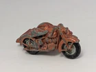 Vintage 1960's Matchbox Harley Davidson Motorcycle and Sidecar No. 66 Lesney
