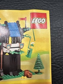 CRISPY Lego Legoland Castle 6054 Forestmens Hideout Instruction Manual Book ONLY