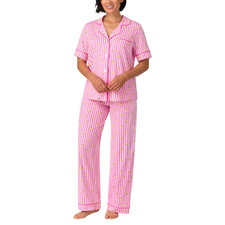 Room Service Women's Notch Collar Pajama Set