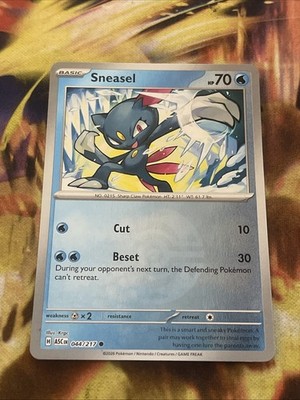 Sneasel Dusk Ball Reverse Holo 044/217 - Ascended Heroes ASC Pokemon NM/M