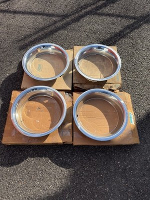 1968-1982 C3 Corvette NOS 3923626 Rally Wheel Trim Rings/4 15x8
