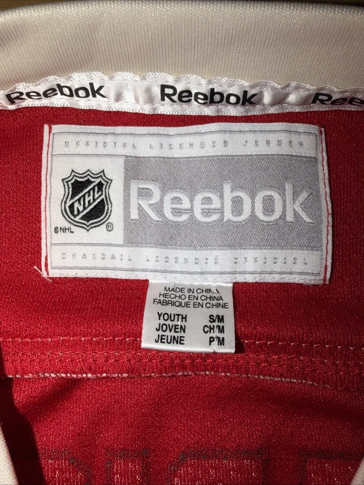 Camiseta deportiva de hockey Reebok Minnesota Wild juvenil Zach Parise roja tallas S/M NHL Foto 3 de 4