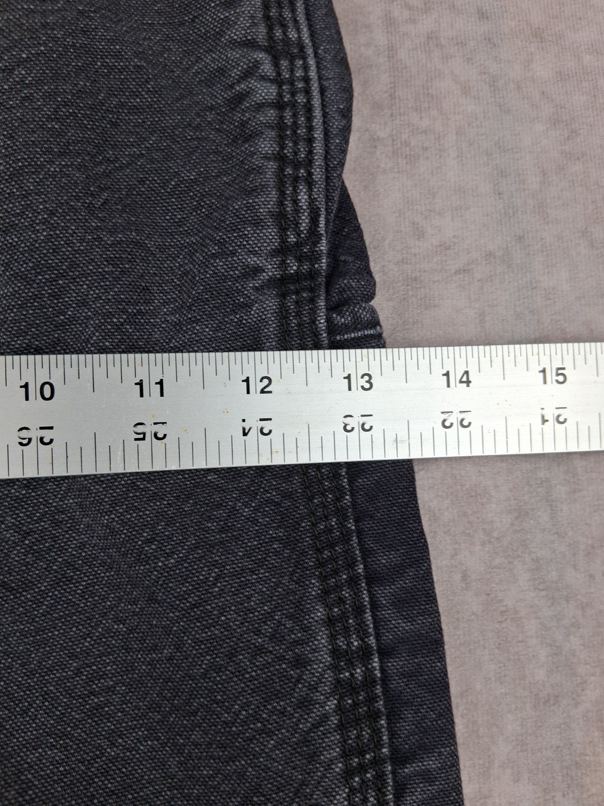 Carhartt FR Carpenter Jeans Mens 34x29 Fit Black Relaxed Work Pants 2112 Cat 2