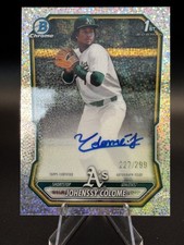 Johenssy Colome Bowman Chrome 2026 Speckle /299 Auto