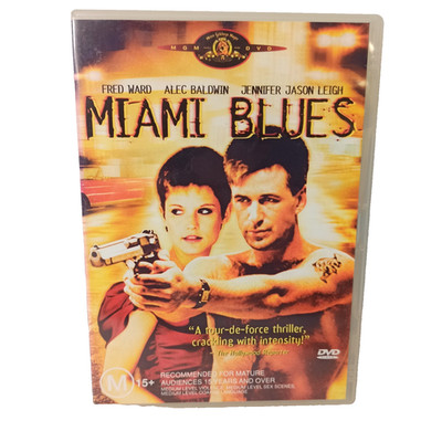 Miami Blues DVD Comedy Ex-Con Crime Drama Thriller Romance Region 4 VGC