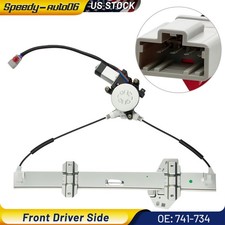 Power Window Regulator For Honda Civic Sedan Front Driver W Motor 1996-2000