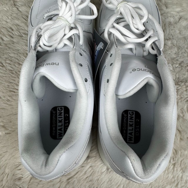 New Balance 577 Walking White Sneakers Lace Up Women's Size 10 B New NWT thumbnail 7
