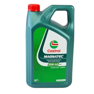 Castrol Magnatec 10W40 A3/B4 5L - Halbsynthetisches Motoröl für Benzin/Diesel