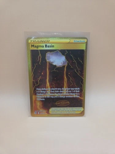 Magma Basin (Secret) 185/172 Swsh09: Brilliant Stars Holo