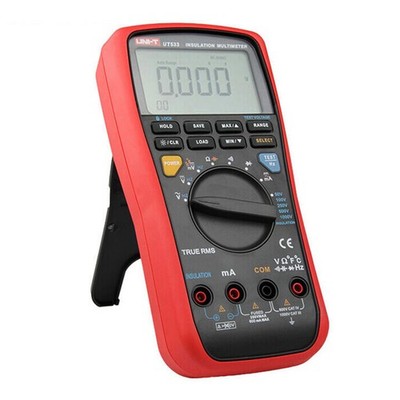 UNI-T UT533 INSULATION RESISTANCE TESTER MULTIMETER AC/DC DATA Logging TRUE RMS