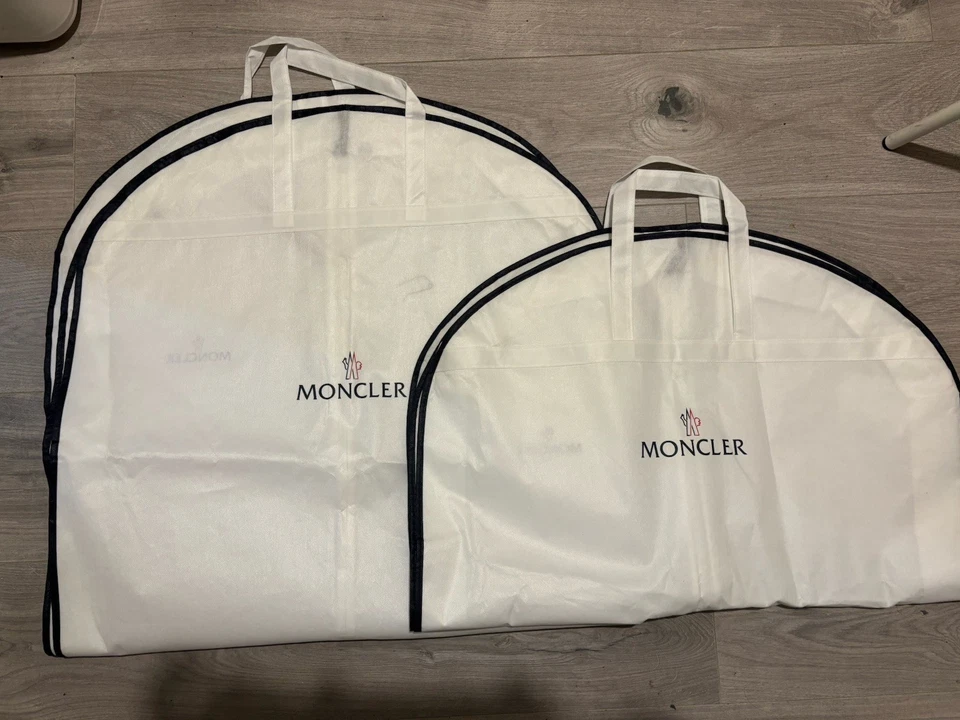 Moncler Dust Proof Garment Bag Travel Carrier Cover