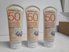 Lot Of 3 Hydration Protection Face Lotion Broad Spectrum SPF 50 Sunscreen 3.0 0z