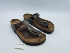 Birkenstock Gizeh Women's Size 9 EU 40 Hard Footbed Slip On Sandals Bronze