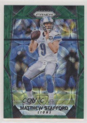 2017 Panini Prizm Green Scope Prizm 47/99 Matthew Stafford #41 jn1