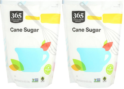 Cane Sugar Pack of 2 64 Ounces Organic Natural Cooking Baking Pantry