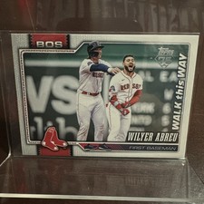Wilyer Abreu- 2026 Topps Series 1 Celebrations “Walk this Way”