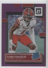 2023 Panini Chronicles Draft Picks Purple Prizm 7/49 Clark Phillips III #22 1dm4