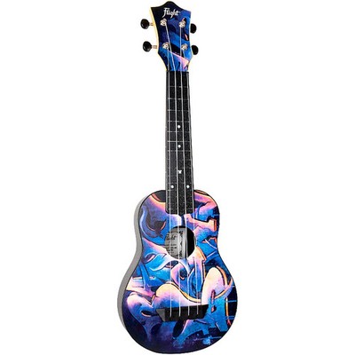Flight TUS40 Travel Soprano Ukulele Graffiti