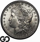 1900 Morgan Silver Dollar Coin, Tough This Nice, Gem BU++