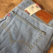 Levi's 501 Herren Jeans Hose W36 L32 Light Blau