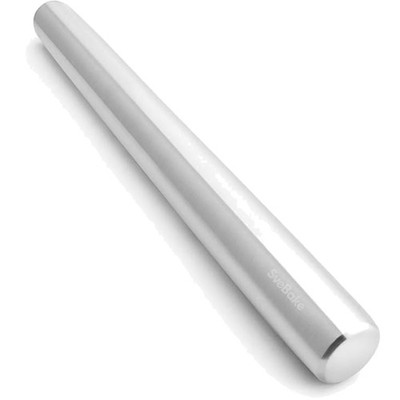 Edelstahl Nudelholz - Fondant Teigrolle Edelstahl Teigroller Rolling Pin Teig...