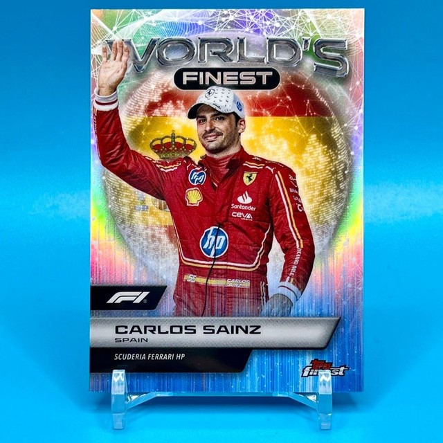 TOPPS F1 CARLOS SAINZ Refractor