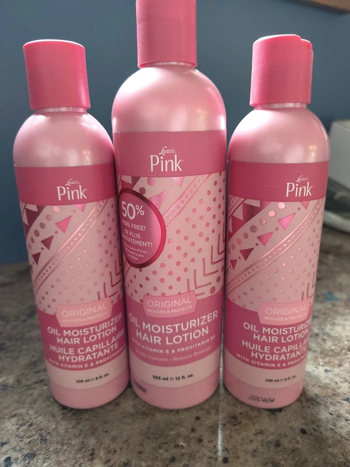 3 Pack Luster’s Pink Oil Moisturizer Hair Lotion 8oz Ea, 1* 12oz - Image 4 of 4