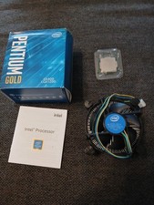 Intel Pentium Gold G6400 Processor 4 GHz, 2-Core, LGA1200 Socket, With Heatsink